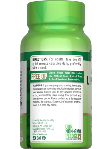 Alpha Lipoic Acid 600mg with Biotin - Image 3