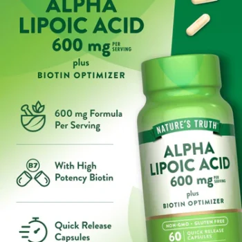 Alpha Lipoic Acid 600mg with Biotin - Image 5