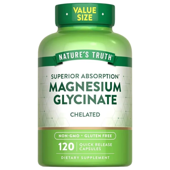 Magnesium Glycinate | 120 Capsules