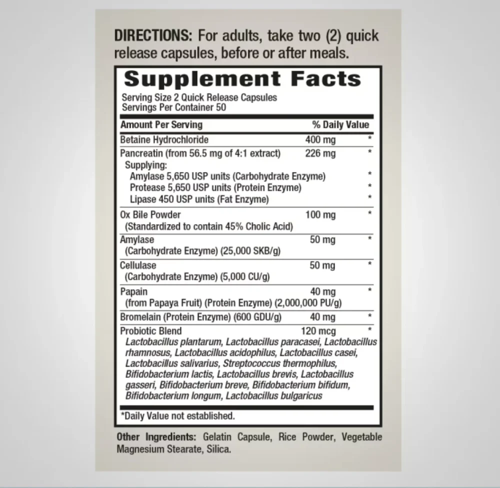 Digest-IT Multi Enzymes, Digest-IT Multi Enzymes supplements for indigestion - Image 2