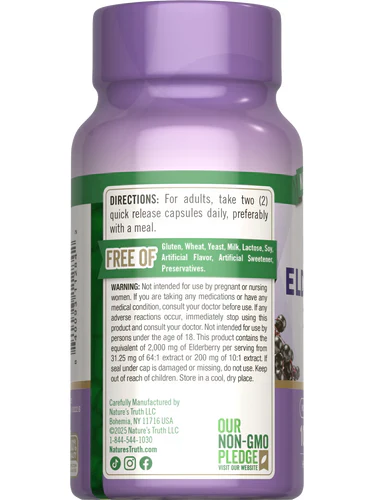 Sambucus Black Elderberry 2000 mg - Image 4