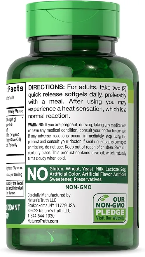 Oil Of Oregano 4,000 mg - Image 3