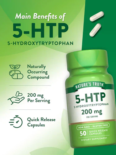 5-HTP 200 mg (5-Hydroxytryptophan) - Image 6