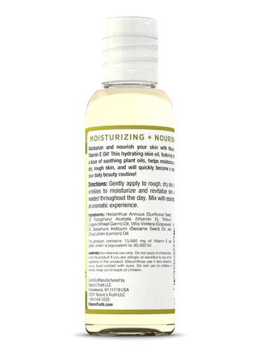 Vitamin E Oil 30,000 IU (13,500 mg) - Image 2